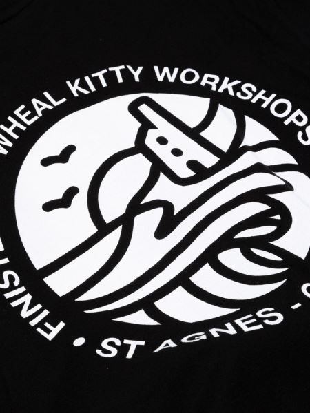 Finisterre Kitty Långärmad T-shirt Svart/vit