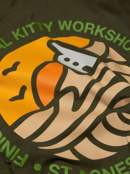 Kitty Långärmad T-shirt Finisterre Mörk Oliv