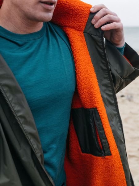 Oliv/flamma Adelie Dräkt Finisterre