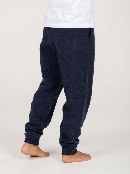 Columba Stickad Jogger Finisterre Indigo