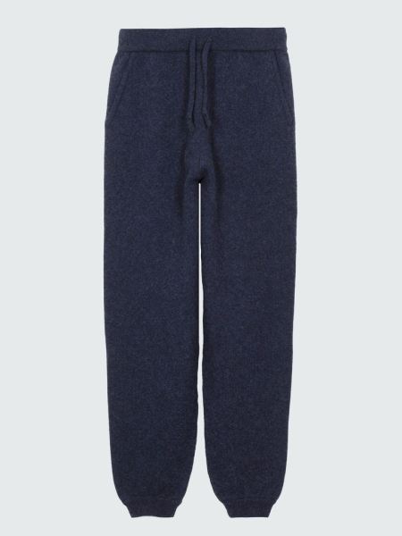 Columba Stickad Jogger Finisterre Indigo