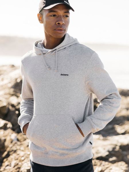 Coho Hoodie Grå Marl Finisterre