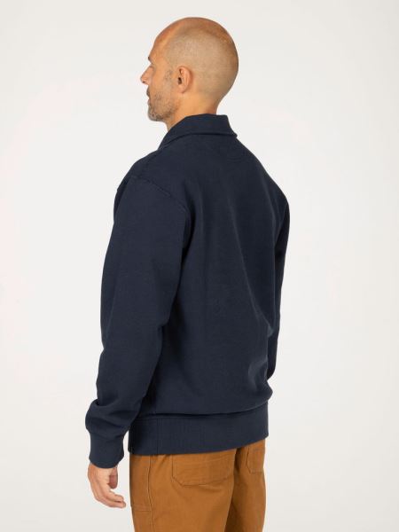 Jetsam Sweatshirt Med Halv Dragkedja Finisterre
