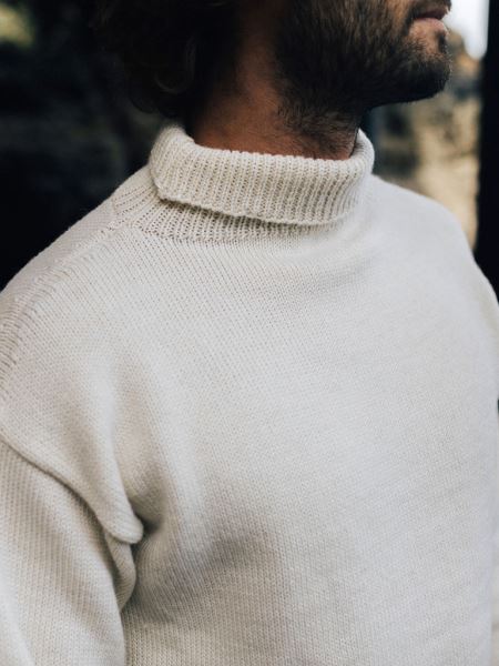 Rnli Cromarty Jumper Finisterre Ecru