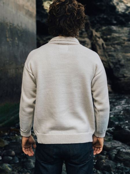 Rnli Cromarty Jumper Finisterre Ecru