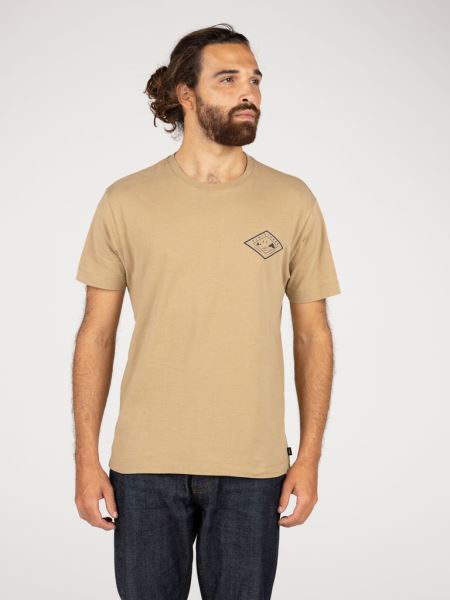 Diamantlogotyp T-shirt Finisterre Flint
