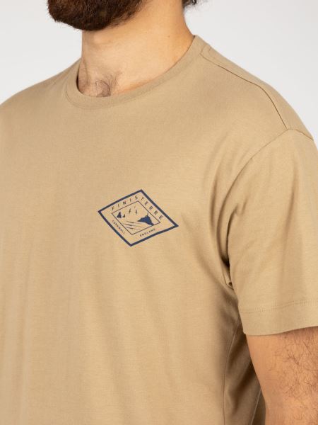 Diamantlogotyp T-shirt Finisterre Flint