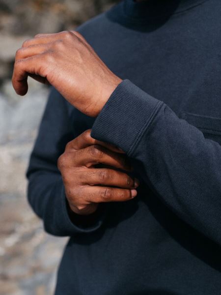 Ryne Långärmad T-shirt Finisterre Marinblå