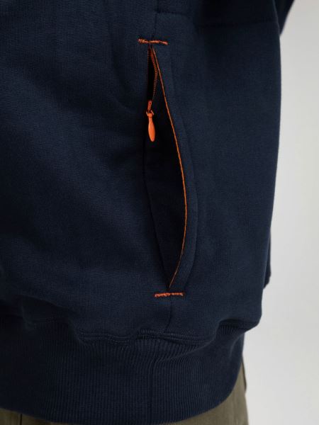 Marinblå Finisterre Zawn Sweatshirt