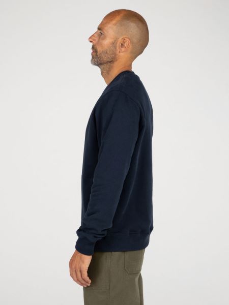 Marinblå Finisterre Zawn Sweatshirt