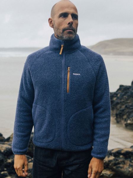 Hegen Full Zip Ull Fleece Mörk Ozon Finisterre