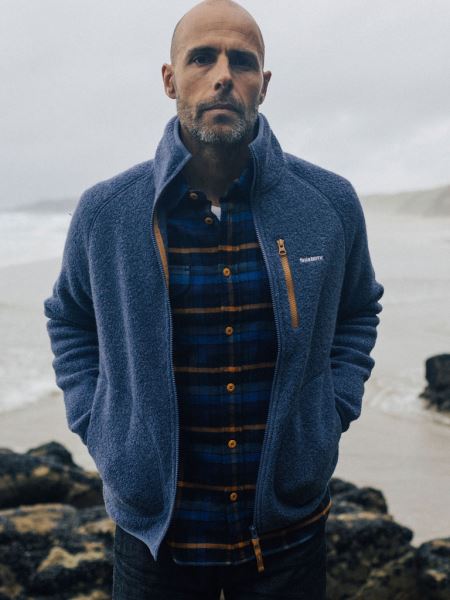 Hegen Full Zip Ull Fleece Mörk Ozon Finisterre