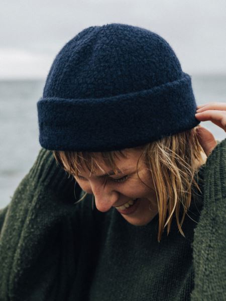 Finisterre Marin Mössa I Ullfleece