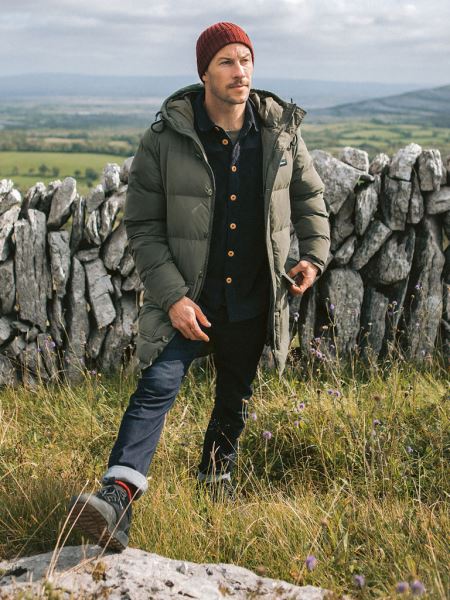 Finisterre Fyra Isolerad Parka Mörk Oliv