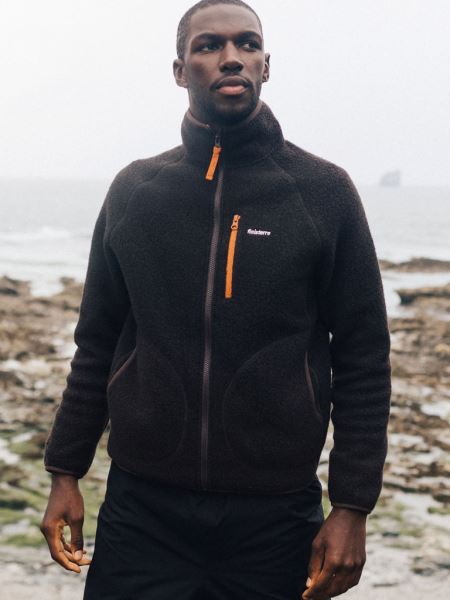 Finisterre Mörk Ozon Hegen Full Dragkedja Ull Fleece