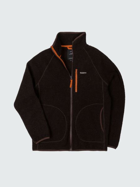 Finisterre Mörk Ozon Hegen Full Dragkedja Ull Fleece