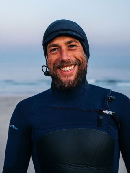 Herr Nieuwland 5 Mm Yulex Våtdräkt Med Luva Finisterre Bläck