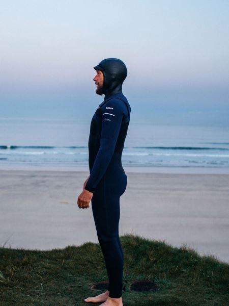 Herr Nieuwland 5 Mm Yulex Våtdräkt Med Luva Finisterre Bläck