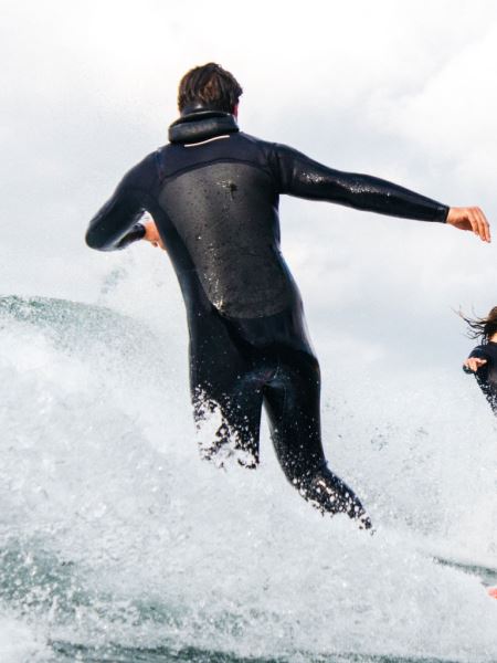 Herr Nieuwland 5 Mm Yulex Våtdräkt Med Luva Finisterre Bläck