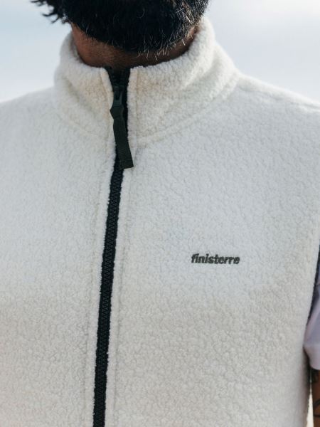 Finisterre Ecru Hegen Ull Gilet