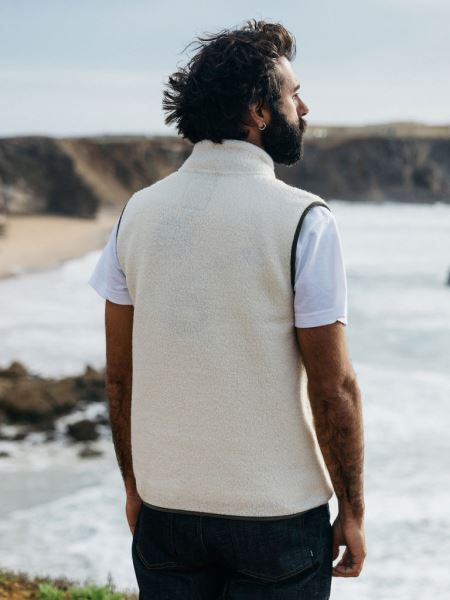Finisterre Ecru Hegen Ull Gilet