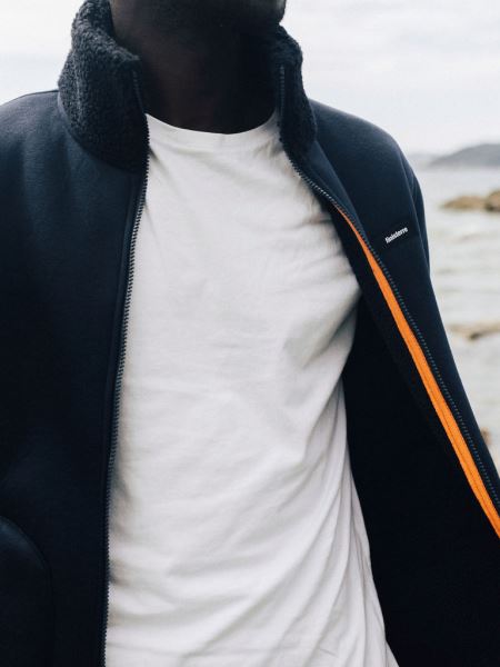 Finisterre Goodwin Fleece Marinblå