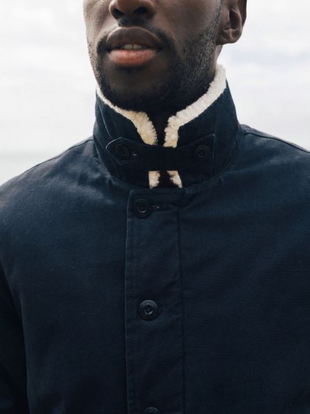 Berings Däcksjacka Marinblå Finisterre