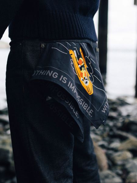 Finisterre Navy/manuka Rnli Rib Livbåtsbandana