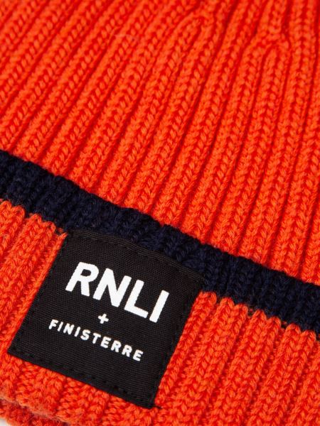 Finisterre Rnli Fisherman Beanie Flame/navy