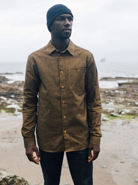 Sable Dobby Gylly Shirt Finisterre