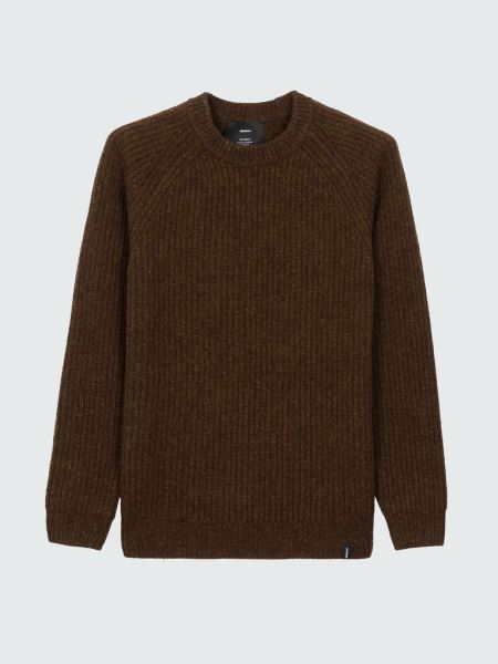 Mora Stickad Jumper Finisterre Kaffe