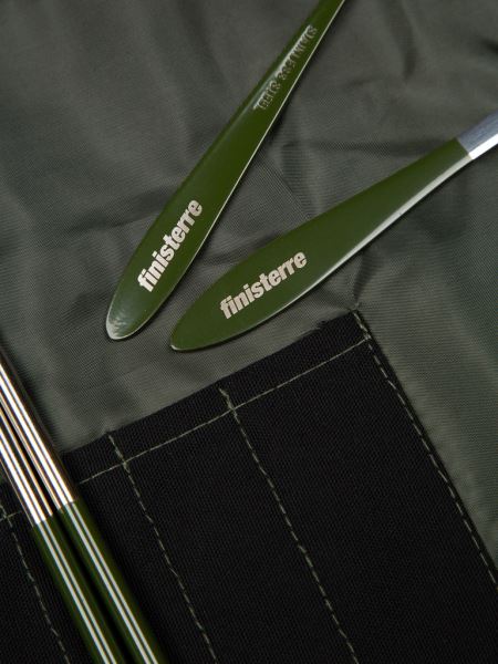 Mizu Bestickset Finisterre Armégrön