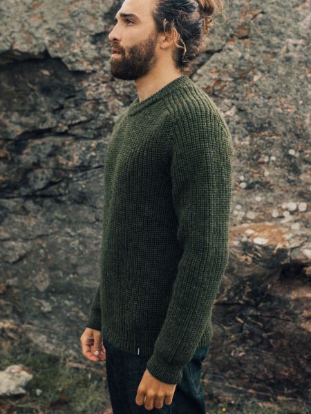 Oliv Needus Jumper Finisterre