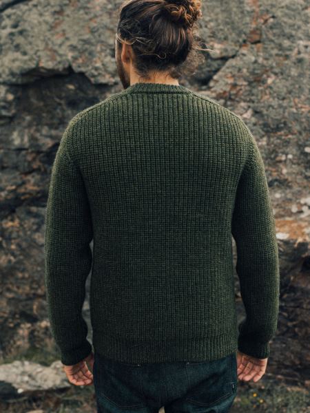 Oliv Needus Jumper Finisterre