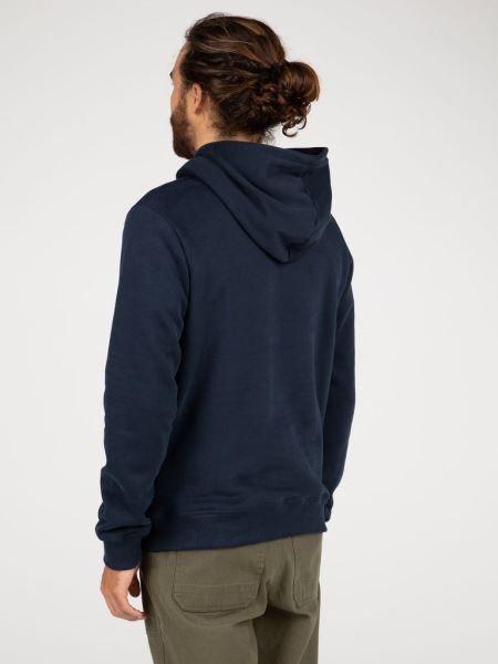 Marinblå Finisterre Zawn Hoodie