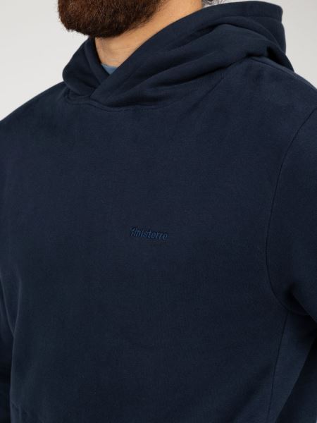 Marinblå Finisterre Zawn Hoodie