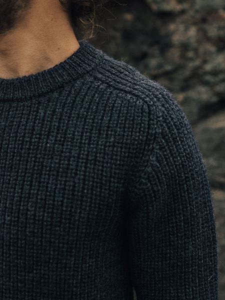Finisterre Charcoal Needus Jumper