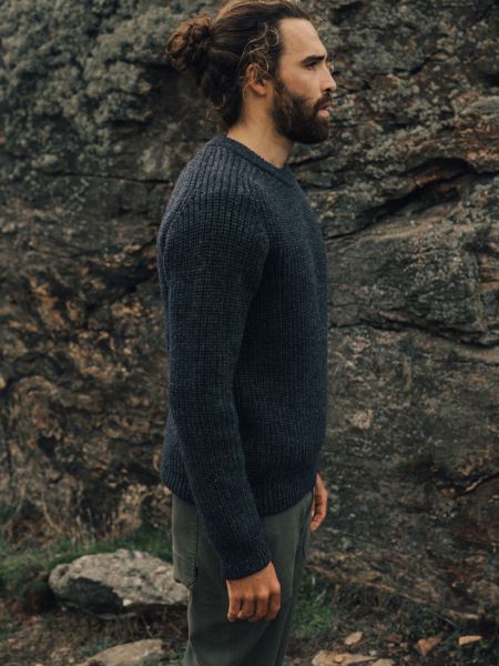 Finisterre Charcoal Needus Jumper