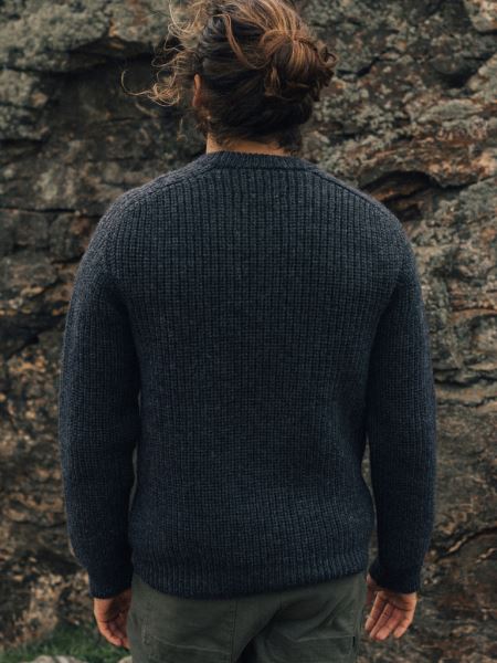 Finisterre Charcoal Needus Jumper