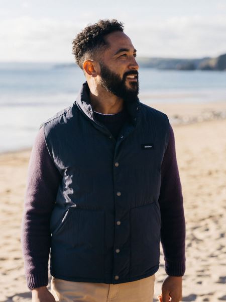 Fourier Isolerad Gilet Marin Finisterre