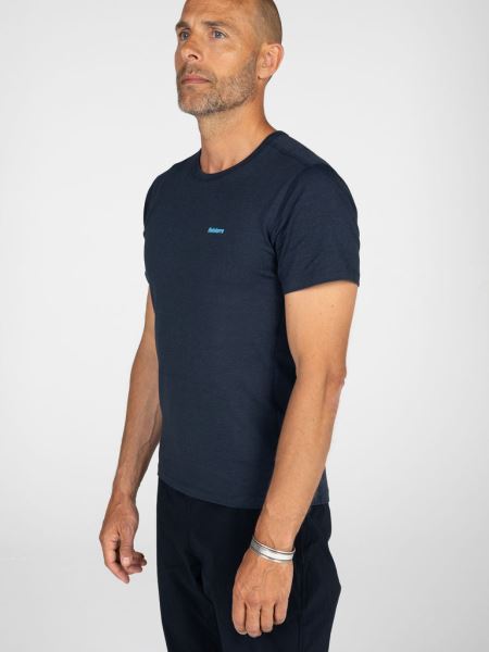 Bora Kortärmad Bambu Baslager Finisterre Marinblå