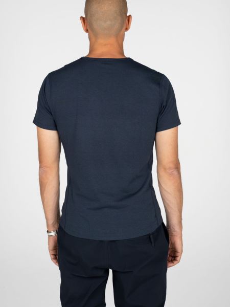 Bora Kortärmad Bambu Baslager Finisterre Marinblå