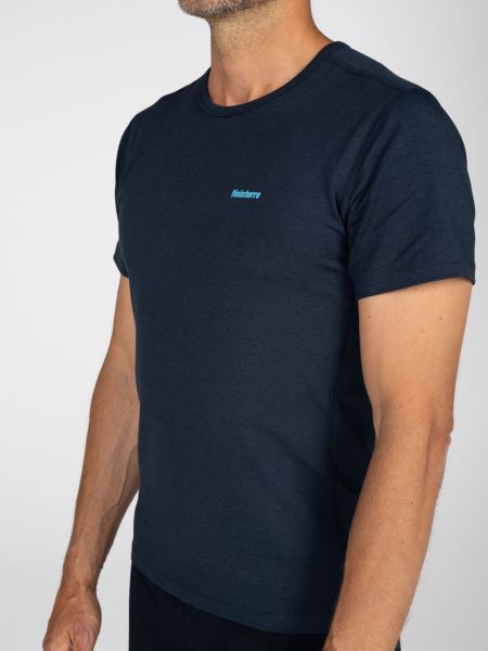 Bora Kortärmad Bambu Baslager Finisterre Marinblå