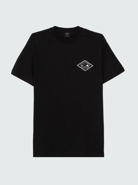 Finisterre Svart Diamant Logotyp T-shirt