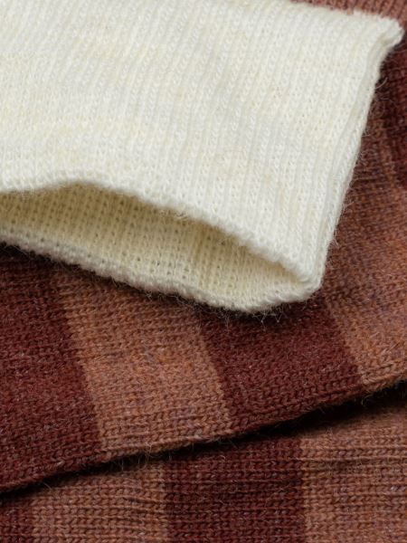 Ecru/malva/sangria Sista Långa Originalstrumpa Finisterre