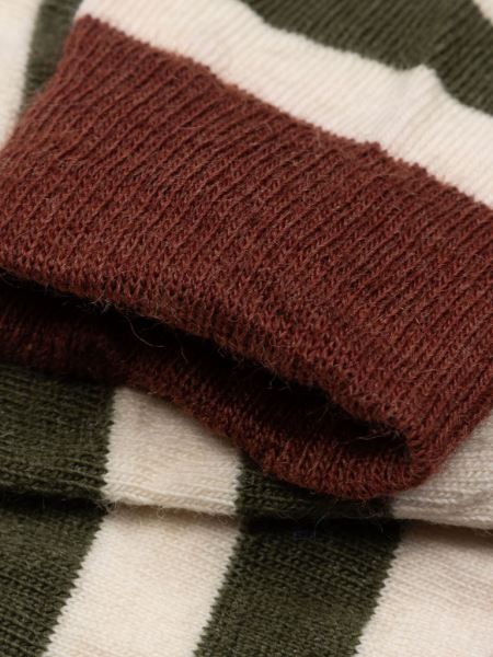 Sangria/ecru/khaki Finisterre Sista Lång Originalstrumpa