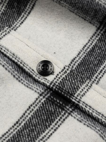 Daven Overshirt Ecru/svart Finisterre