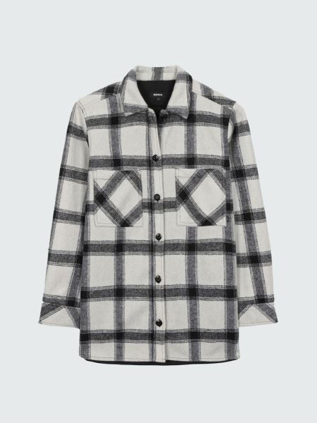Daven Overshirt Ecru/svart Finisterre
