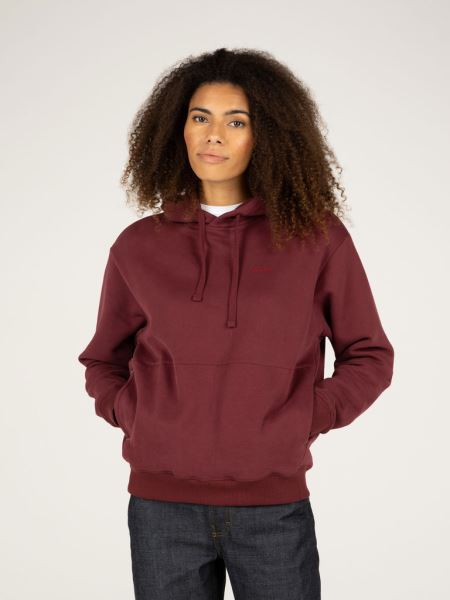 Finisterre Mörk Vinröd Zawn Hoodie