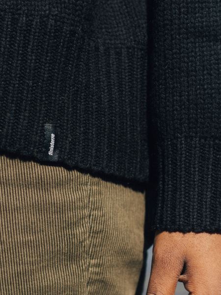 Svart Eyre Stickad Tröja Finisterre